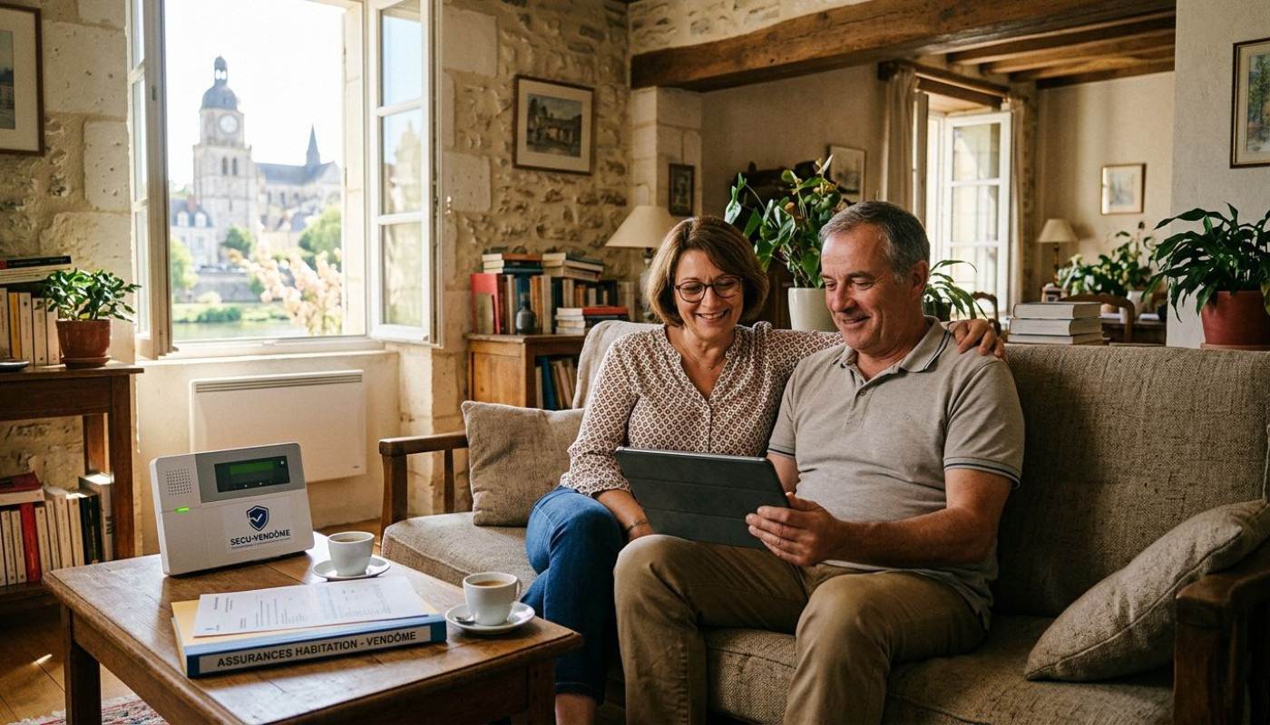 Alarmes et assurances habitation à vendôme : un duo gagnant